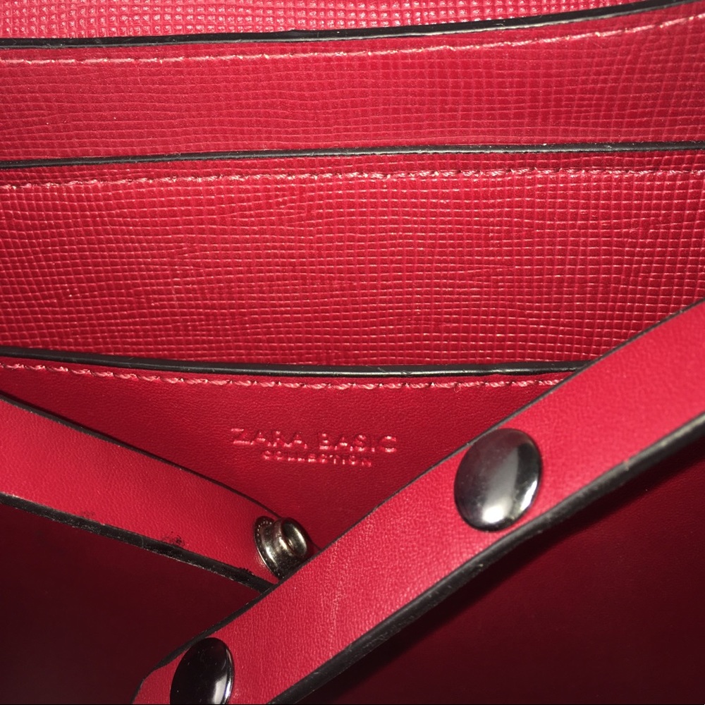 Zara Red Backpack - Picture 2 of 5